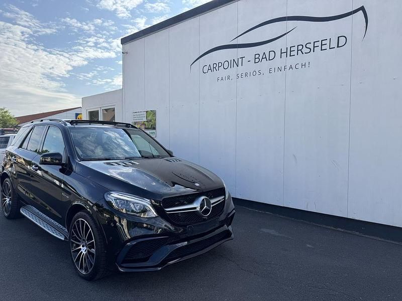 Obsidianschwarz metalliclack Gebraucht 2016 Mercedes GLE63 AMG AMG SUV | 42.500 € (Superpreis) - Bild 1/4