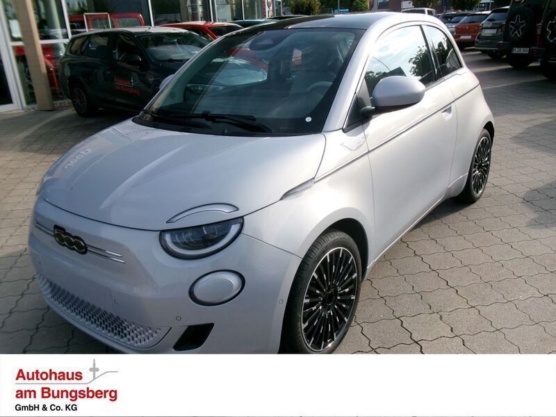 Blau Neu 2024 Fiat 500e La Prima | 36.290 € - Bild 1/4
