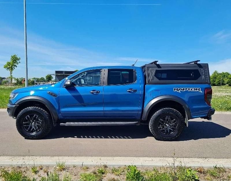 Blau Gebraucht 2022 Ford Ranger Raptor Abholung | 47.500 € (Teuer) - Bild 1/4
