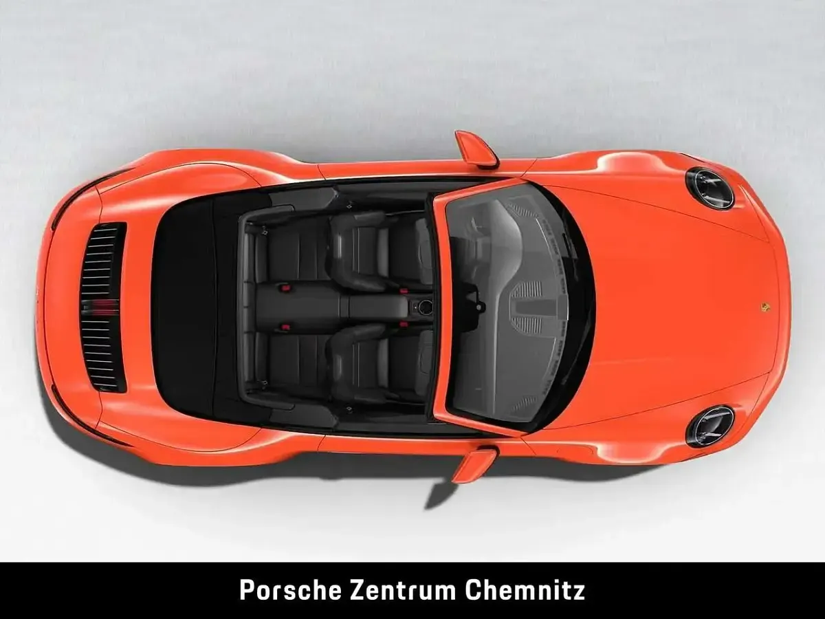 Gebraucht Porsche 911 Carrera 4 Cabriolet 385 PS (283 kW) 2021 Orange Cabrio