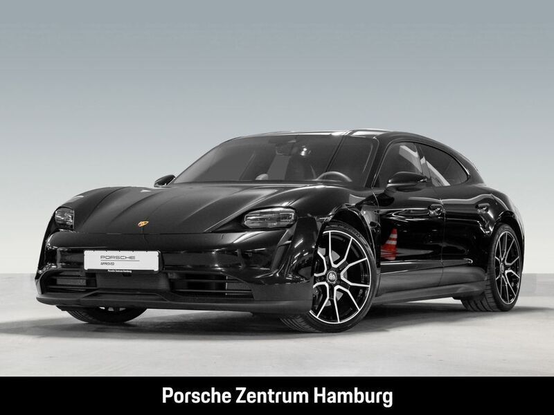Schwarz Gebraucht 2022 Porsche Taycan Sport Turismo Limousine | 65.900 € (Guter Preis) - Bild 1/4