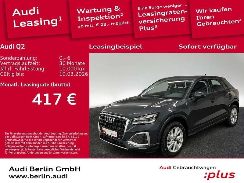 Gebraucht Audi Q2 Advanced Plus 150 PS (110 kW) 2025 Grau SUV