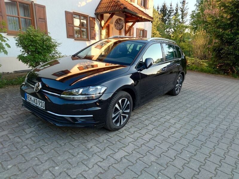 Schwarz Gebraucht 2019 VW Golf VII IQ Drive Kombi | 16.900 € (Guter Preis) - Bild 1/4