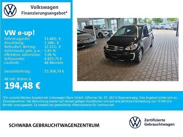 Schwarz Gebraucht 2022 VW e-up! Style Kleinwagen | 13.480 € (Fairer Preis) - Bild 1/4