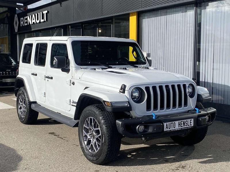 Weiß Gebraucht 2021 Jeep Wrangler 80th Anniversary SUV | 47.800 € (Superpreis) - Bild 1/4