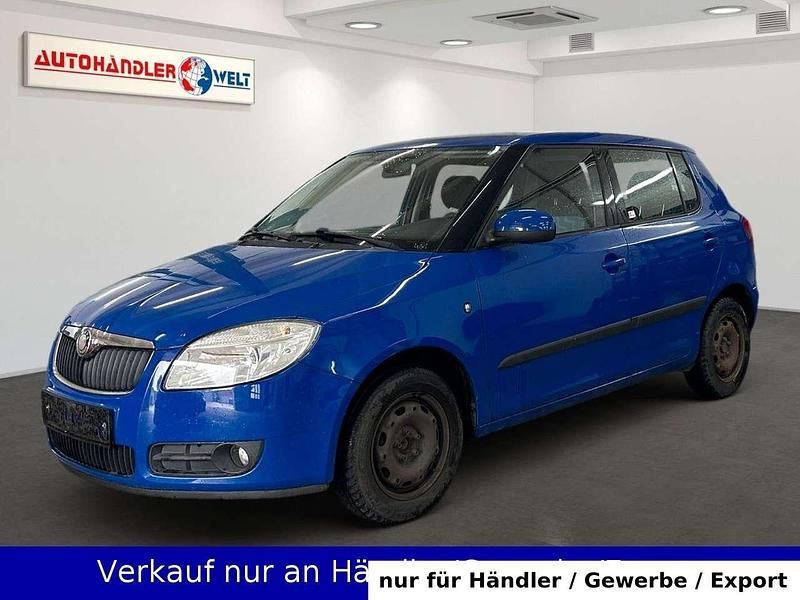 Blau Gebraucht 2008 Skoda Fabia Kleinwagen | 1.399 € (Superpreis) - Bild 1/3