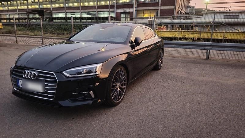 Gebraucht Audi A5 Sportback S-Line 252 PS (185 kW) 2018 Schwarz Kleinwagen