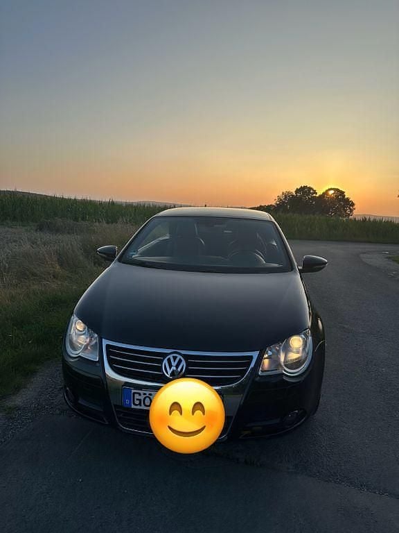 Schwarz Gebraucht 2010 VW Eos Edition Cabrio | 2.700 € (Superpreis) - Bild 1/4