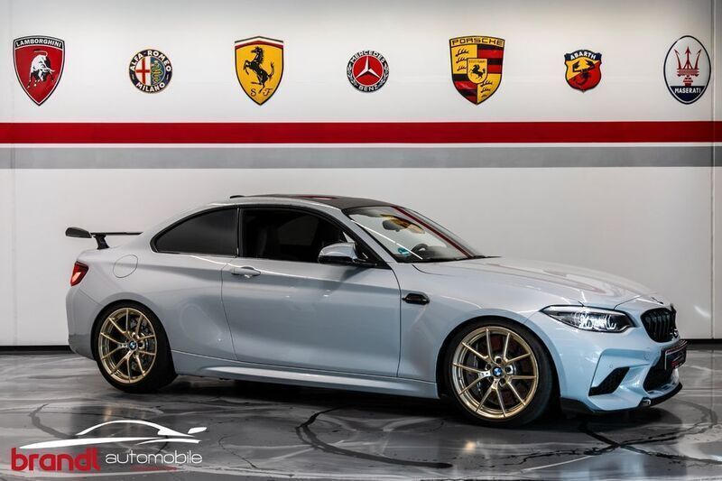 Hockenheim silber metallic Gebraucht 2019 BMW M2 Competition Edition Coupé | 54.900 € (Teuer) - Bild 1/4