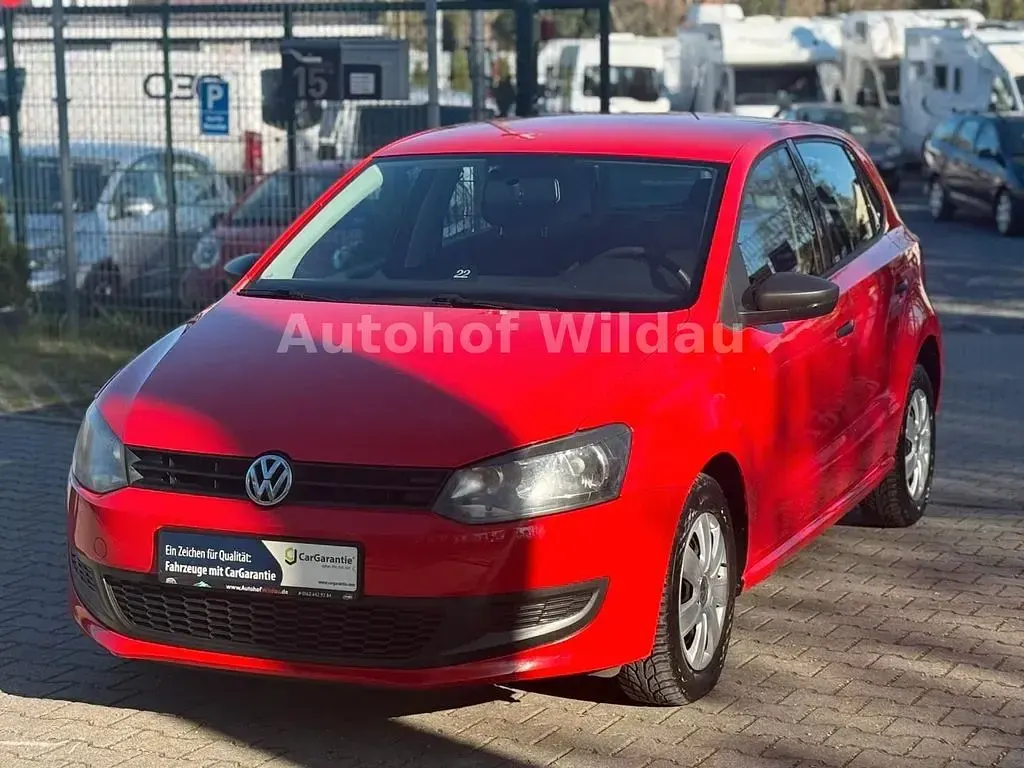 Brugt VW Polo Trendline 60 HK (44 kW) 2010 Rød Hatchback