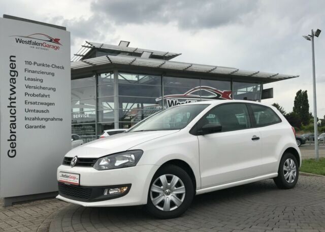 Gebraucht VW Polo Trendline 60 PS (44 kW) 2014 Weiß Kleinwagen