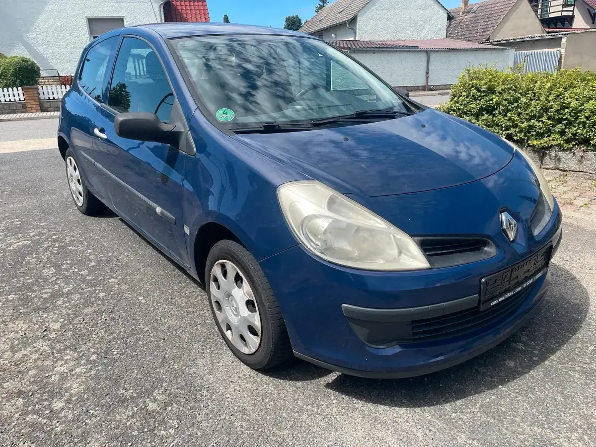 Gebraucht Renault Clio 75 PS (55 kW) 2009 Blau Kleinwagen
