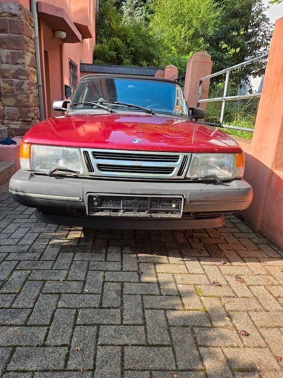 Rot Gebraucht 1993 Saab 900 Cabriolet Cabrio | 8.000 € - Bild 1/4