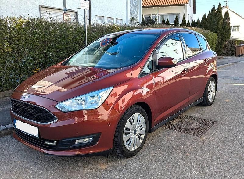 Gebraucht Ford C-MAX Titanium 150 PS (110 kW) 2017 Rot Van / Kleinbus