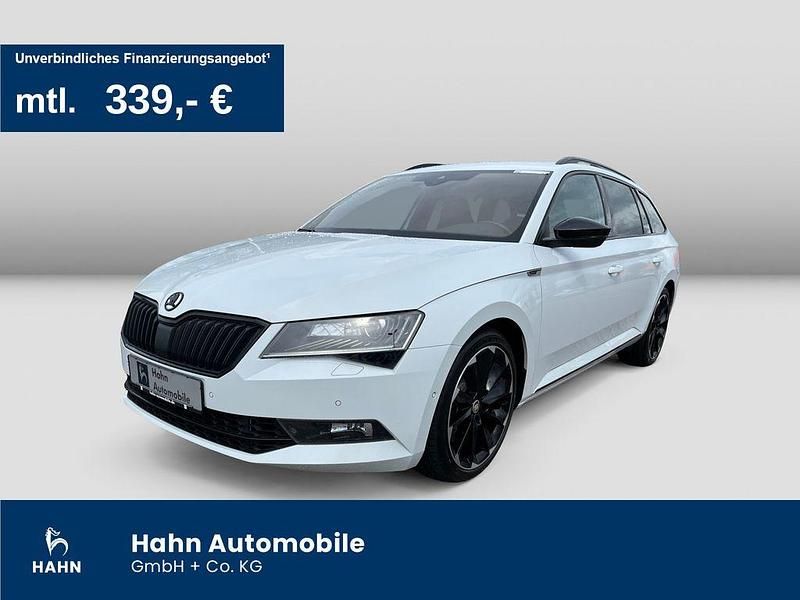 Weiß Gebraucht 2019 Skoda Superb SportLine Kombi | 26.440 € (Fairer Preis) - Bild 1/3
