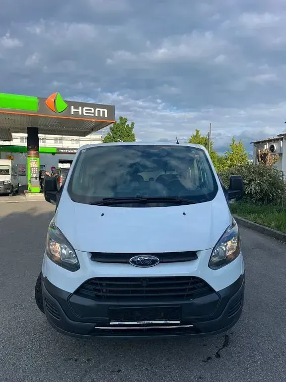 Gebraucht Ford Transit Custom 105 PS (77 kW) 2016 Weiß Van / Kleinbus