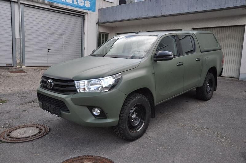 Schwarz Gebraucht 2019 Toyota HiLux Abholung | 28.850 € (Superpreis) - Bild 1/4