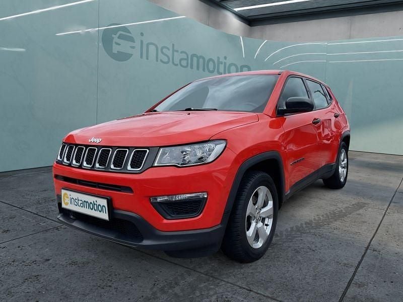 Orange Gebraucht 2019 Jeep Compass Sport SUV | 16.899 € (Fairer Preis) - Bild 1/4