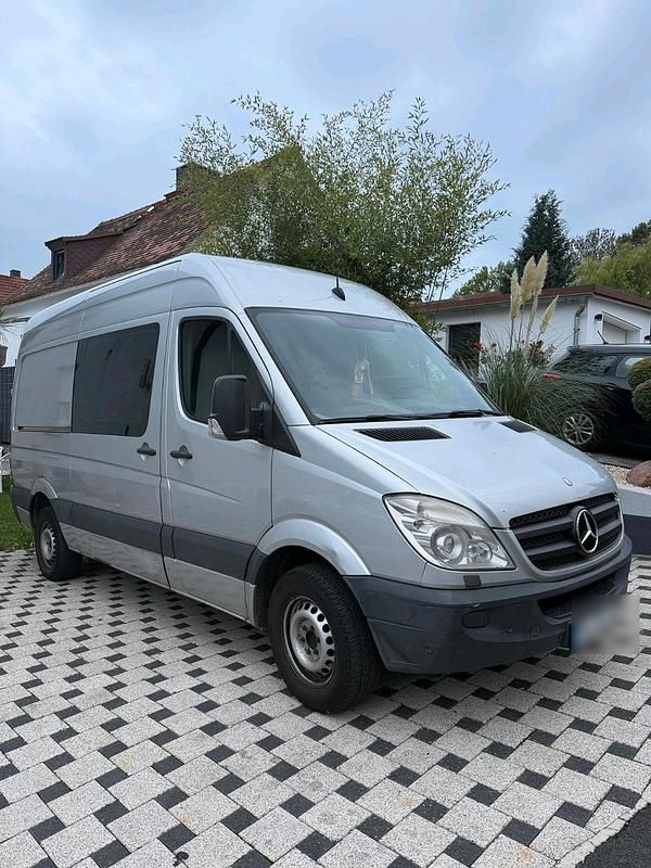 Silber Gebraucht 2006 Mercedes Sprinter Van | 9.850 € (Superpreis) - Bild 1/4