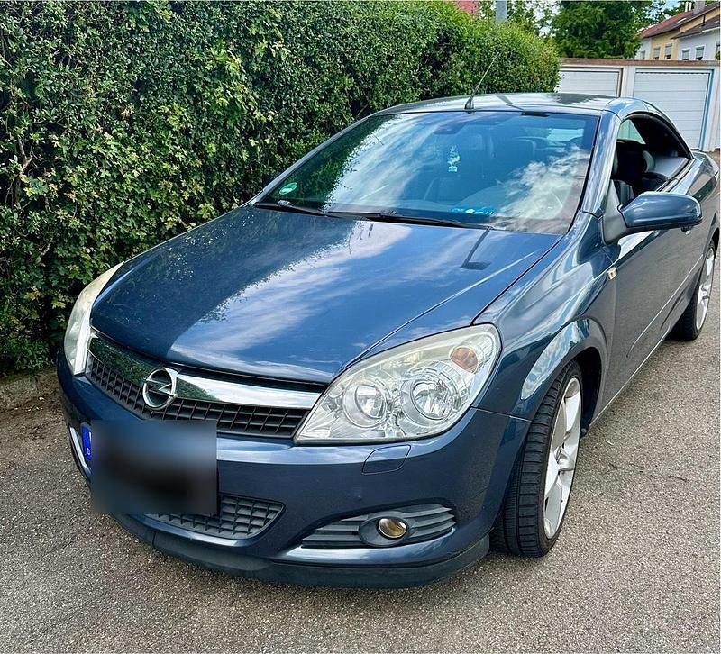 Blau Gebraucht 2008 Opel Astra Cabriolet Cabrio | 1.100 € (Superpreis) - Bild 1/4