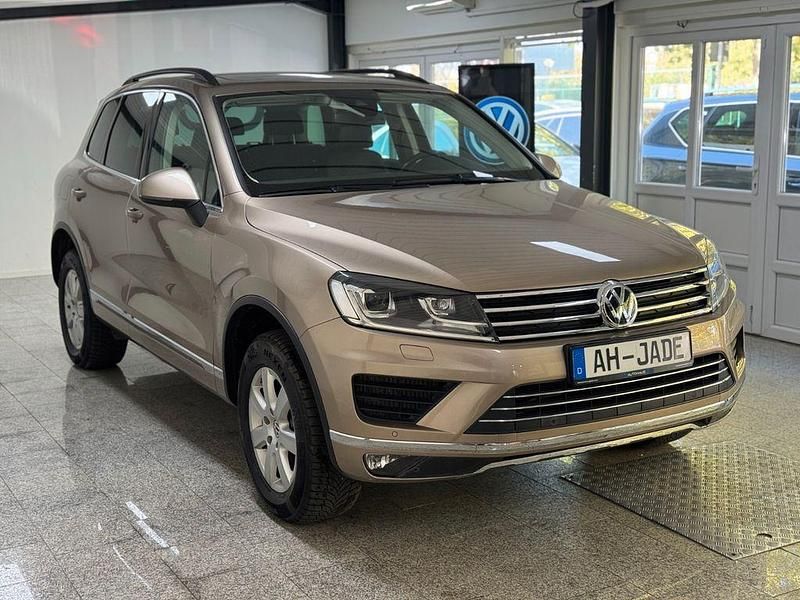 Gebraucht VW Touareg Terrain Tech 262 PS (192 kW) 2015 Gelb SUV