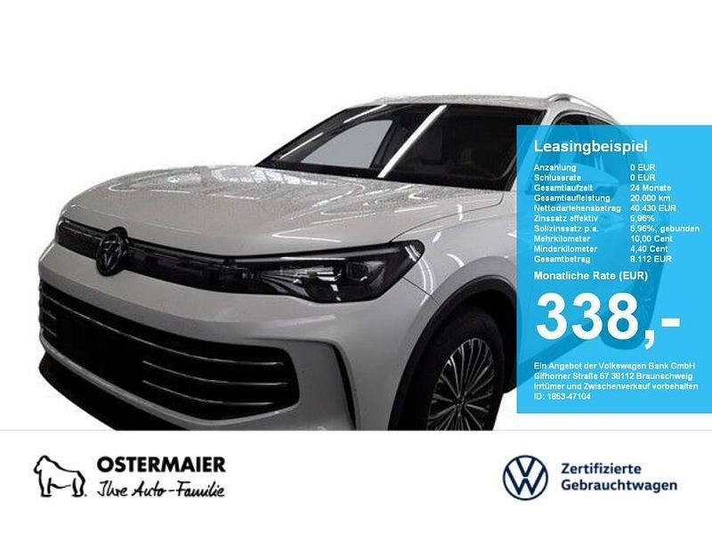 Oryxweiß perlmutteffekt Gebraucht 2025 VW Tiguan Elegance SUV | 40.430 € (Etwas zu teuer) - Bild 1/4