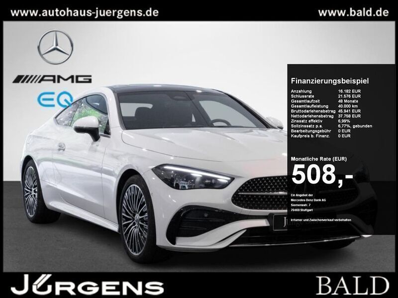 Gebraucht Mercedes CLE300 AMG 258 PS (189 kW) 2023 Manufaktur lack manufaktur opalithweiss bright Coupé