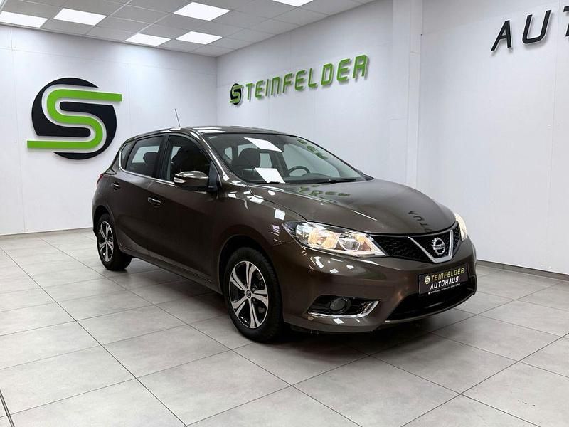 Braun Gebraucht 2017 Nissan Pulsar Acenta Limousine | 8.490 € (Fairer Preis) - Bild 1/4