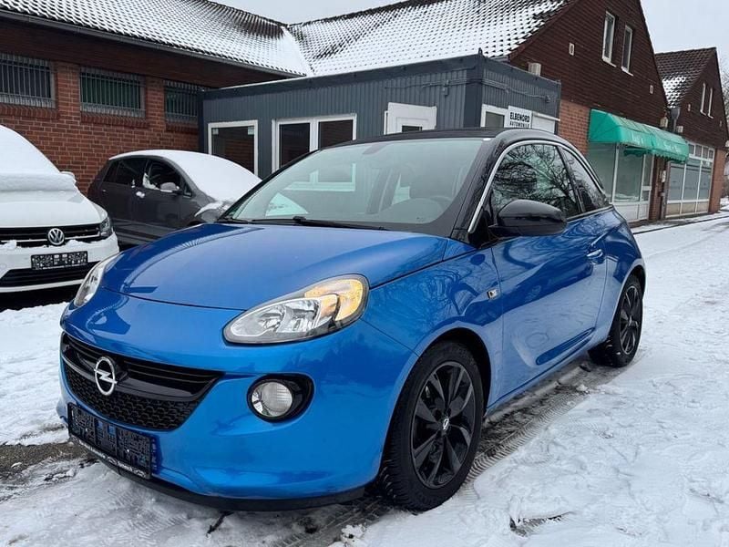 Blau Gebraucht 2015 Opel Adam Open Air Kleinwagen | 6.990 € (Fairer Preis) - Bild 1/4