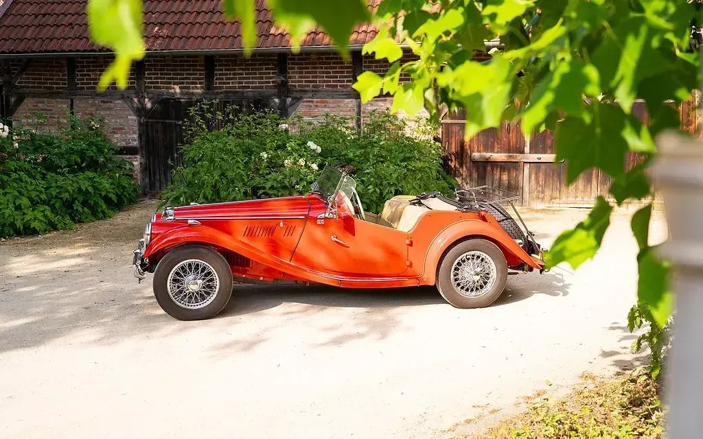 Gebraucht MG TF 54 PS (39 kW) 1956 Rot Cabrio