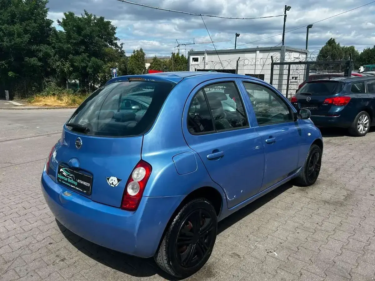 Gebraucht Nissan Micra City 80 PS (58 kW) 2003 Blau Kleinwagen