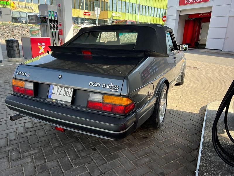 Gebraucht Saab 900 Cabriolet 137 PS (100 kW) 1990 Schwarz Cabrio