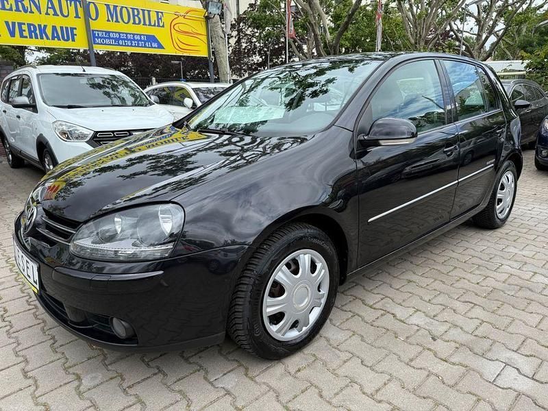 Schwarz Gebraucht 2008 VW Golf V Comfortline Limousine | 3.650 € (Fairer Preis) - Bild 1/4