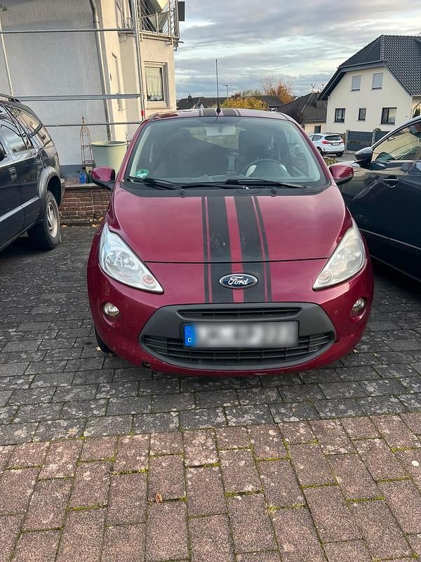 Rot Gebraucht 2009 Ford Ka Kleinwagen | 500 € (Superpreis) - Bild 1/4
