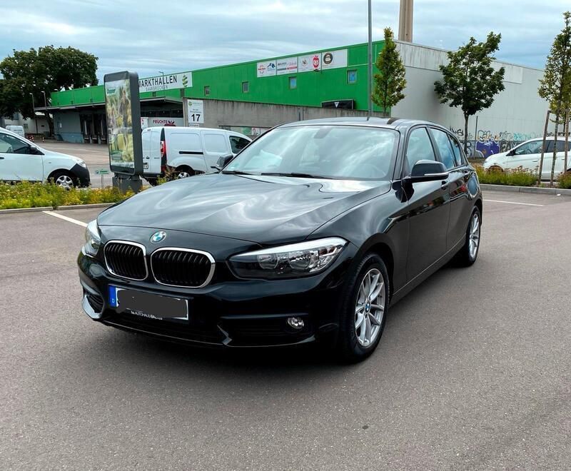 Schwarz Gebraucht 2016 BMW 118 Advantage Kleinwagen | 10.600 € (Guter Preis) - Bild 1/4
