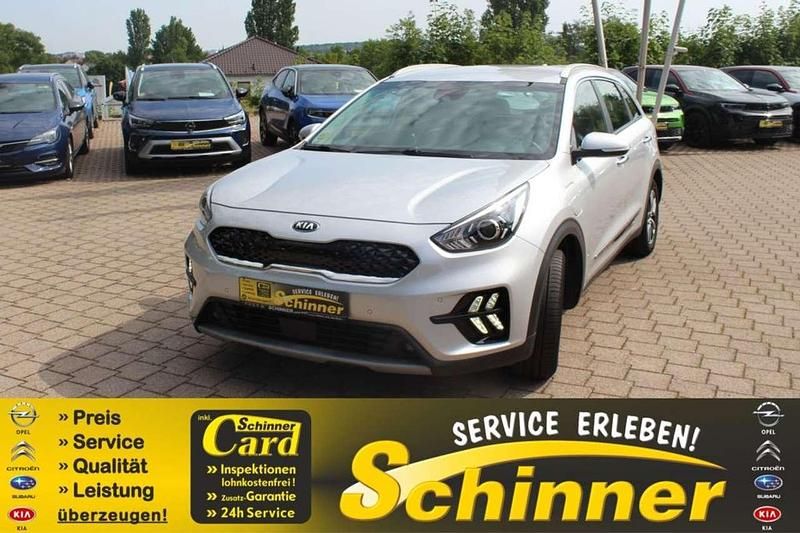 (4ss) silky silver m Gebraucht 2021 Kia Niro Vision SUV | 18.990 € (Guter Preis) - Bild 1/2