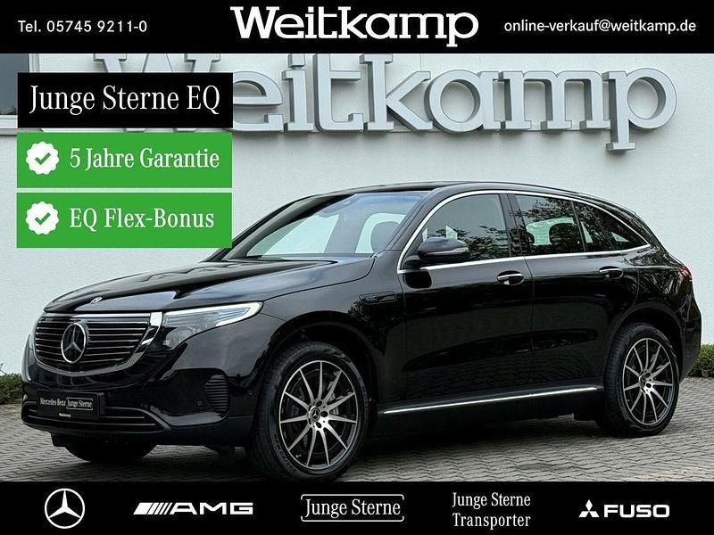 Unilack schwarz Gebraucht 2022 Mercedes EQC400 AMG SUV | 37.880 € (Fairer Preis) - Bild 1/4