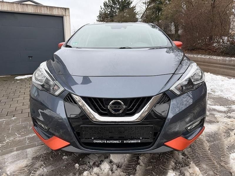 Grau Gebraucht 2017 Nissan Micra Tekna Limousine | 8.790 € (Fairer Preis) - Bild 1/4