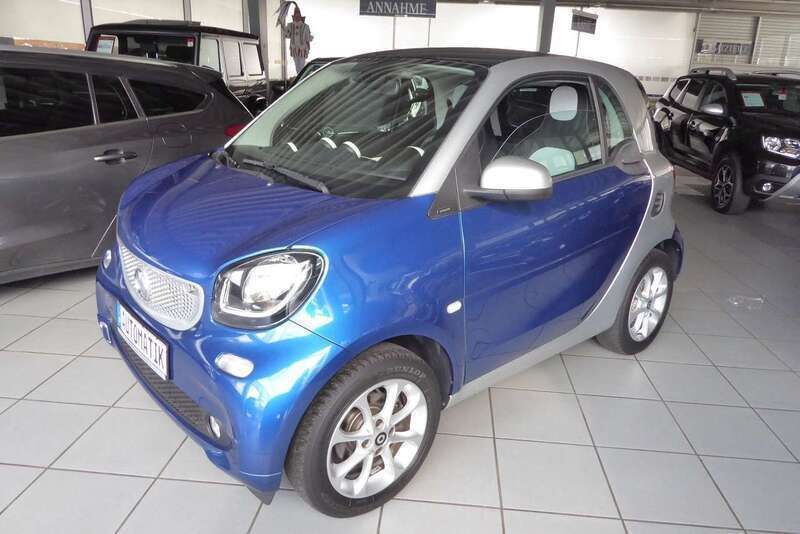 Blau Gebraucht 2016 Smart ForTwo Coupé Kleinwagen | 9.990 € (Fairer Preis) - Bild 1/4