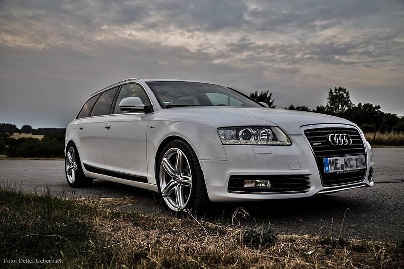 Weiß Gebraucht 2011 Audi A6 S-Line Kombi | 8.950 € (Superpreis) - Bild 1/4