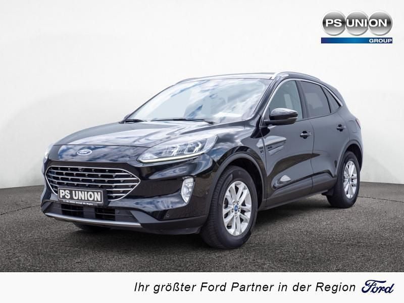 Schwarz Gebraucht 2021 Ford Kuga Titanium SUV | 18.990 € (Superpreis) - Bild 1/4