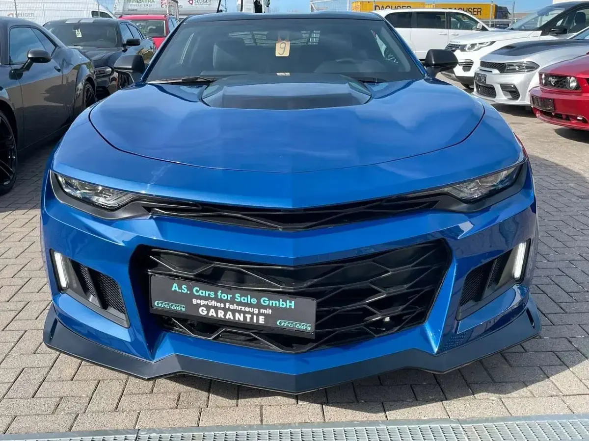 Gebraucht Chevrolet Camaro LT 275 PS (202 kW) 2020 Blau Coupé