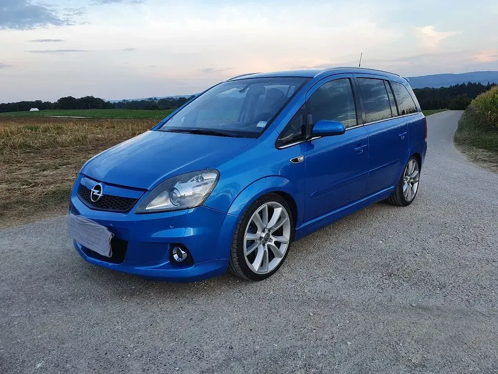 Gebraucht Opel Zafira OPC 241 PS (177 kW) 2009 Blau Van / Kleinbus
