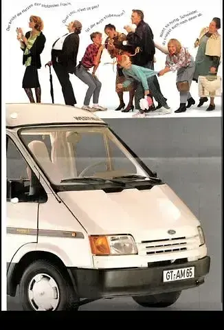 Gebraucht Ford Transit Nugget 71 PS (52 kW) 1989 Other Van