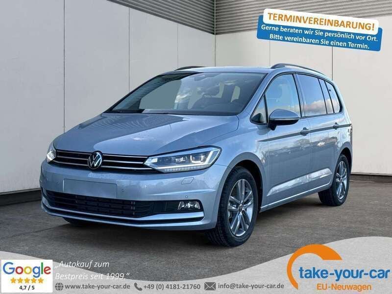Oyster silver metallic Neu 2024 VW Touran Comfortline Van / Kleinbus | 36.880 € (Guter Preis) - Bild 1/4