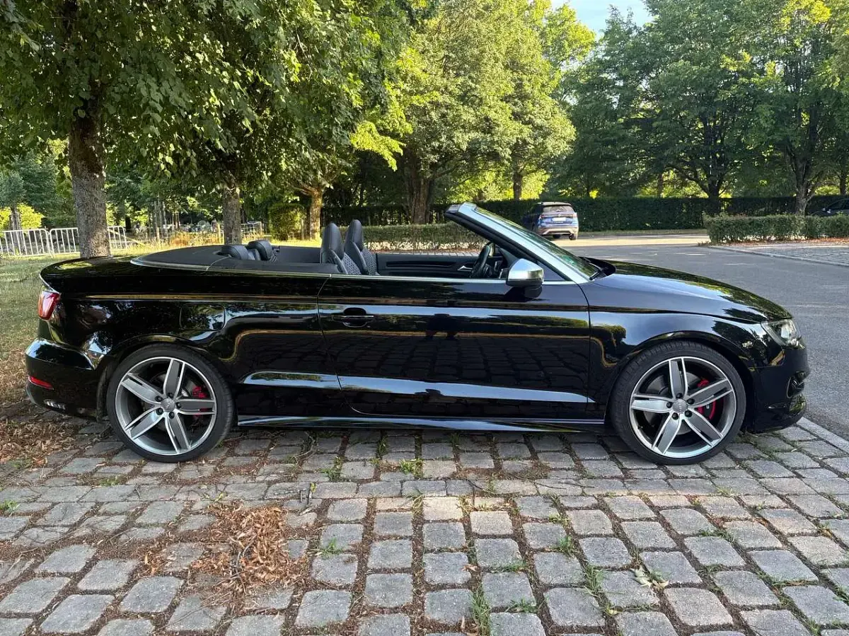 Gebraucht Audi S3 Cabriolet Advanced 300 PS (220 kW) 2014 Schwarz Cabrio
