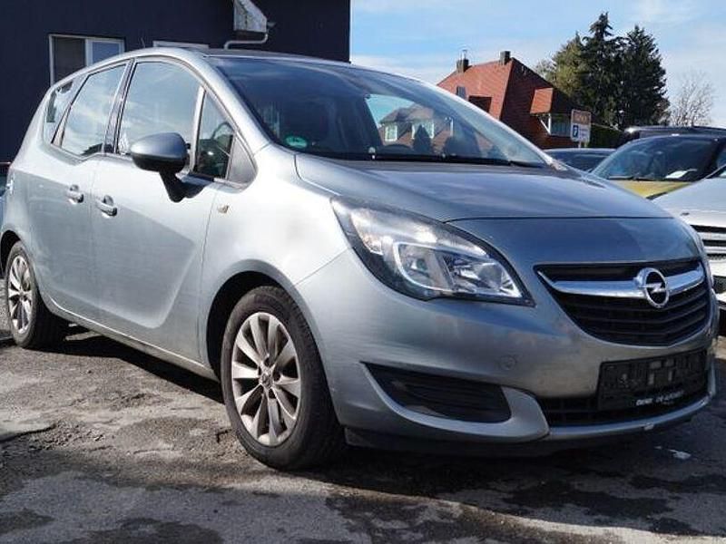 Silber Gebraucht 2014 Opel Meriva Edition Van / Kleinbus | 3.690 € (Guter Preis) - Bild 1/4