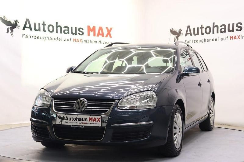 Blau Gebraucht 2008 VW Golf V Trendline Kombi | 9.990 € - Bild 1/4
