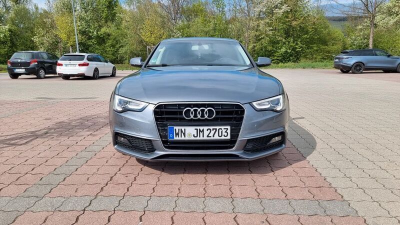 Grau Gebraucht 2015 Audi A5 Sportback Limousine | 14.999 € (Etwas zu teuer) - Bild 1/4