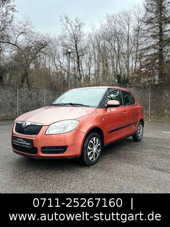 Gebraucht Skoda Fabia Ambiente 86 PS (63 kW) 2008 Orange Limousine